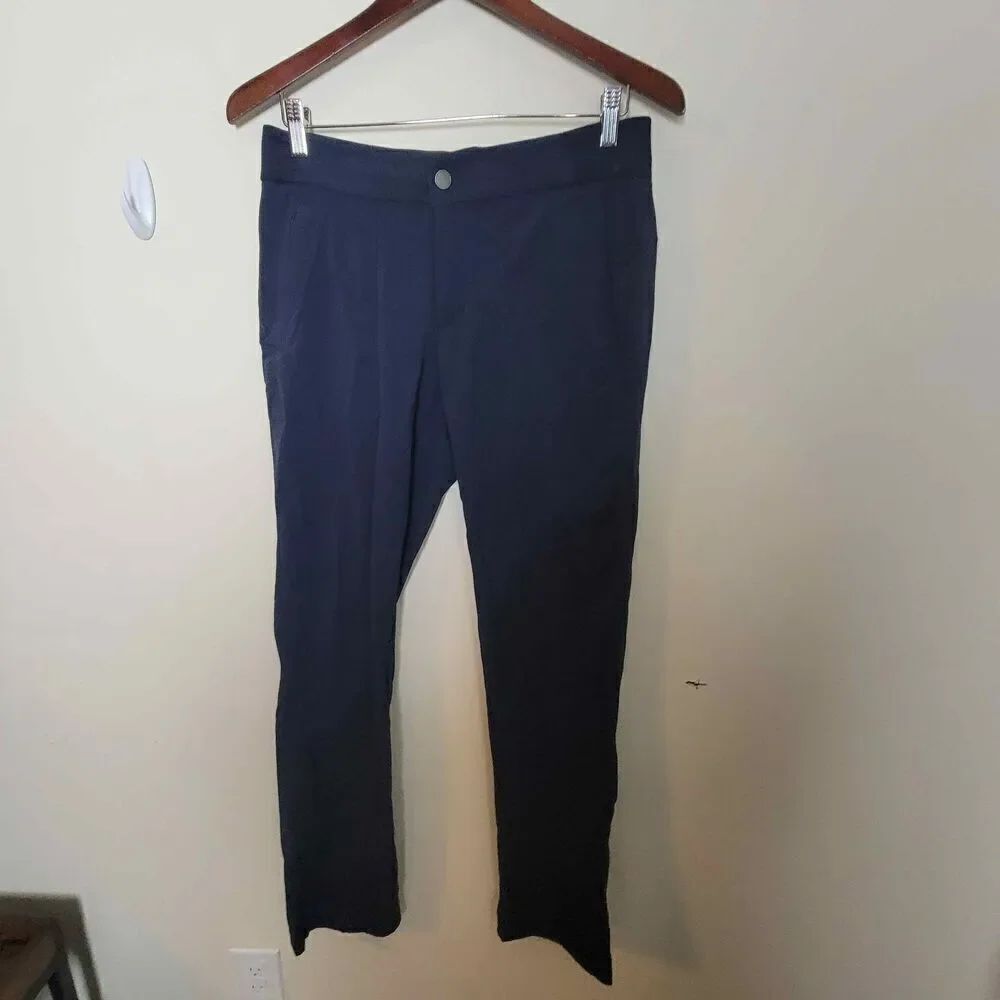 Athleta Blue Trekkie Hiking Commute Travel Pant #210531 Size 4